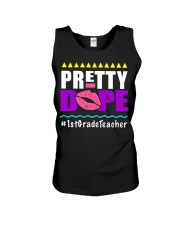 1st Grade Teacher Unisex Tank tile