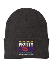 1st Grade Teacher Knit Beanie tile