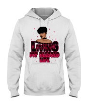 Living My Blessed Life Black Lola Hooded Sweatshirt tile