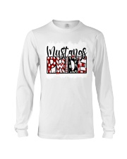 Mustangs in red Long Sleeve Tee tile