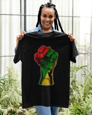 Black Fist Classic T-Shirt apparel-classic-tshirt-lifestyle-front-131