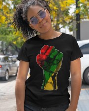 Black Fist Classic T-Shirt apparel-classic-tshirt-lifestyle-front-248
