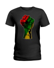 Black Fist Ladies T-Shirt tile