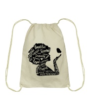 Strong Beautiful Talent Drawstring Bag tile