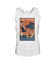 Corgi and The Girl Unisex Tank tile