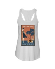 Corgi and The Girl Ladies Flowy Tank tile
