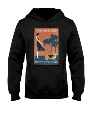 Corgi and The Girl Hooded Sweatshirt tile