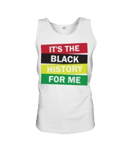 It's black history for me Unisex Tank tile