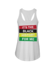It's black history for me Ladies Flowy Tank tile