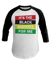 It's black history for me Baseball Tee tile