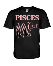 Pisces V-Neck T-Shirt tile