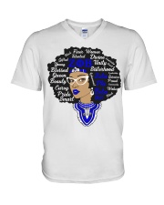 Zeta Queen V-Neck T-Shirt tile