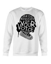 Speak your mind Crewneck Sweatshirt tile