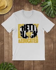 Pretty Black Woman Classic T-Shirt lifestyle-mens-crewneck-front-18