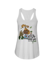 It's a good day Ladies Flowy Tank tile