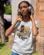Saints Queen Classic T-Shirt apparel-ladies-t-shirt-lifestyle-front-83