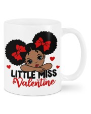 Afro Black girl Little Miss Valentine Mugs tile