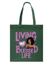 Living My Blessed Life Tote Bag tile