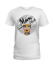 Mom Black Queen Ladies T-Shirt tile