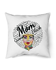 Mom Black Queen Indoor Pillow tile