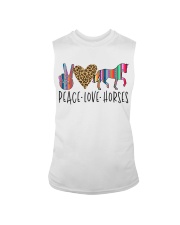 Peace Love Horse Sleeveless Tee tile
