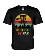 Disc Golfers V-Neck T-Shirt tile