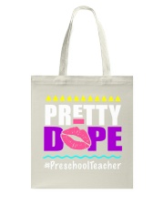 Preschool Teacher Tote Bag tile