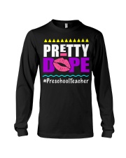 Preschool Teacher Long Sleeve Tee tile