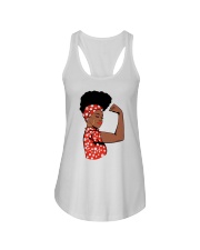 Strong girl 2 Ladies Flowy Tank tile