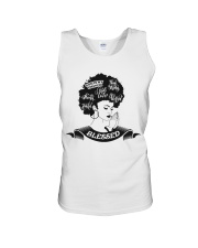 God is my strength Unisex Tank tile