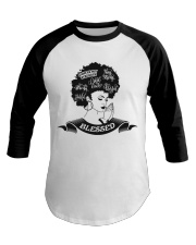 God is my strength Baseball Tee tile