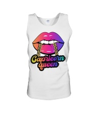 Capricorn Queen Unisex Tank tile