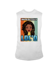 Black girl Unapologetically LOC'D Sleeveless Tee tile