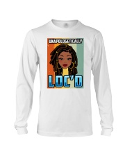 Black girl Unapologetically LOC'D Long Sleeve Tee tile