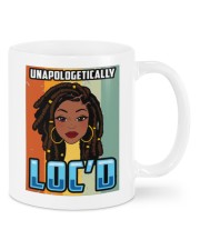Black girl Unapologetically LOC'D Mugs tile