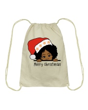 Merry Christmas 4 Drawstring Bag tile
