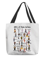 ABCs Of Black History All-Over Tote tile
