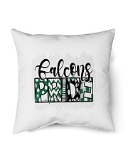 Falcons in green Indoor Pillow tile