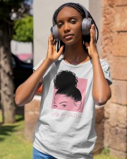 Curly hair don't care Classic T-Shirt apparel-ladies-t-shirt-lifestyle-front-83