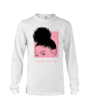 Curly hair don't care Long Sleeve Tee tile