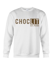ChocLit - 100 percent Melanin Crewneck Sweatshirt tile