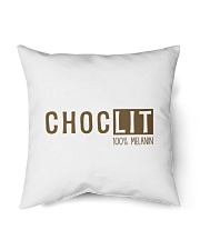 ChocLit - 100 percent Melanin Indoor Pillow tile