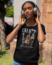 Oh Sip 3 Girls Classic T-Shirt apparel-ladies-t-shirt-lifestyle-front-83
