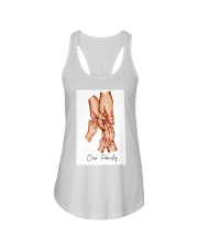 Our Family 3 Ladies Flowy Tank tile