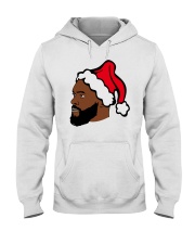 christmas beard man 1 Hooded Sweatshirt tile