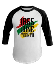 1865 Juneteenth Baseball Tee tile