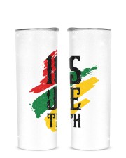 1865 Juneteenth Glitter Tumbler tile