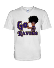 Ravens V-Neck T-Shirt tile