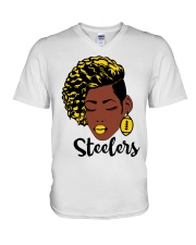 Steelers V-Neck T-Shirt tile