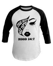 Thou Shall Not Try Me Baseball Tee tile